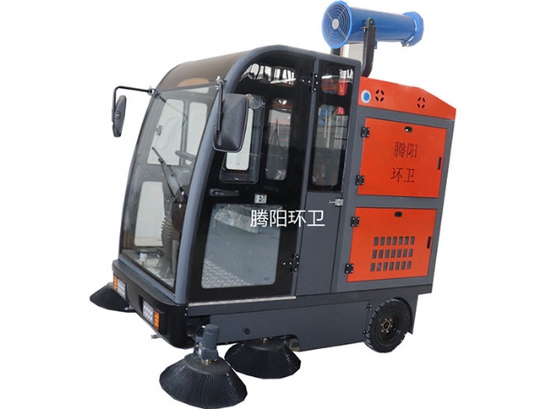 嘉云TY - 2000型电动驾驶式扫地车：工业清洁的“硬核”担当